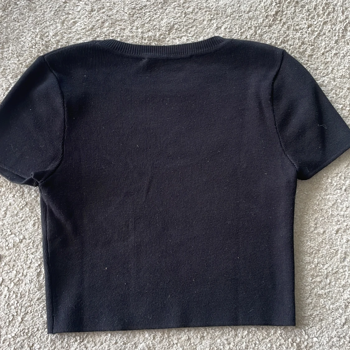 svart zara topp - magtröja - 90