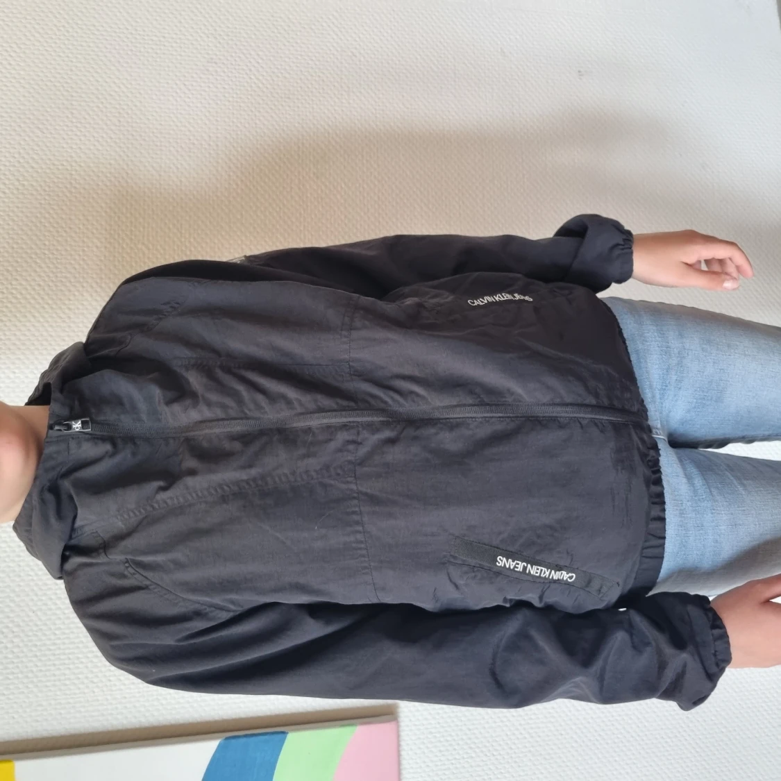 Svart tunnare jacka calvin Klein