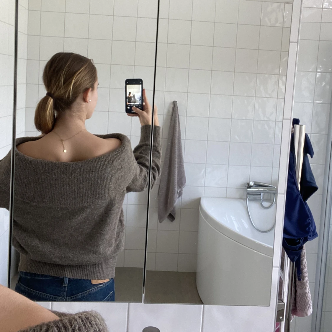 Of shoulder tröja - 91