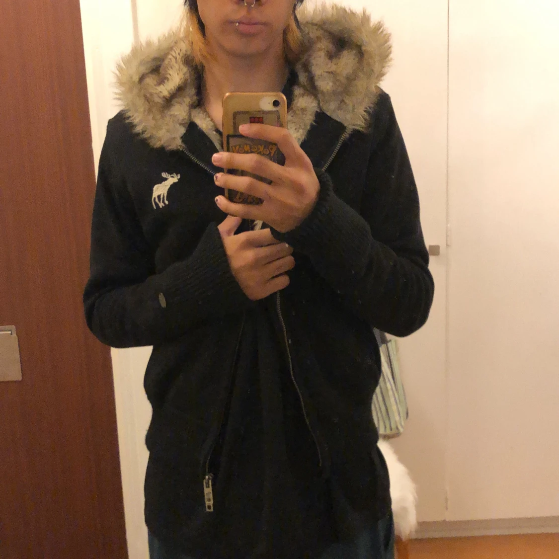 Vintage Päls hoodie