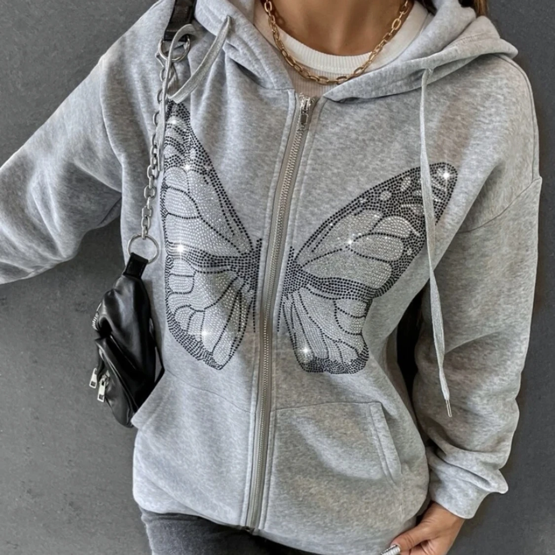 Zip up hoodie 
