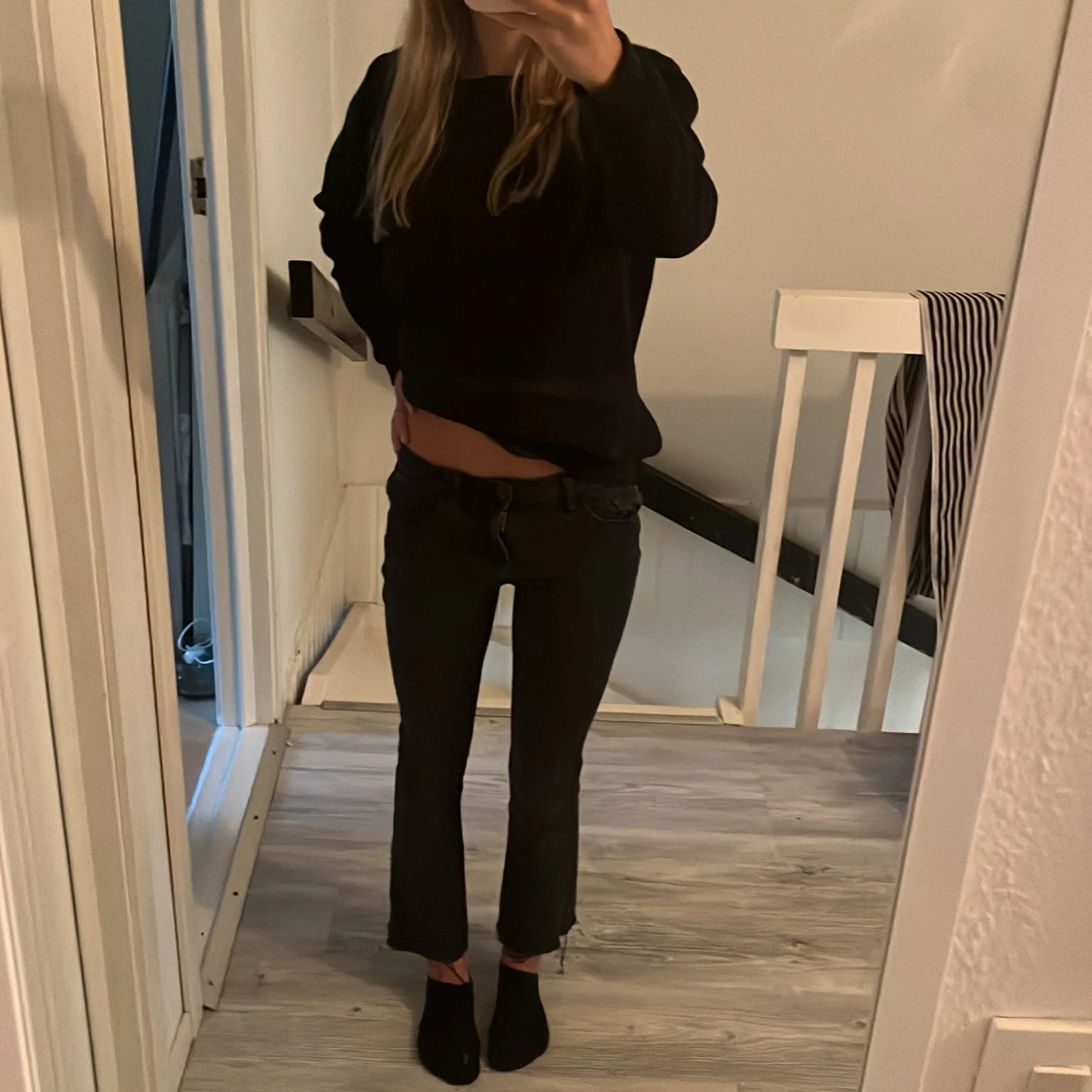 Lågmidjade jeans