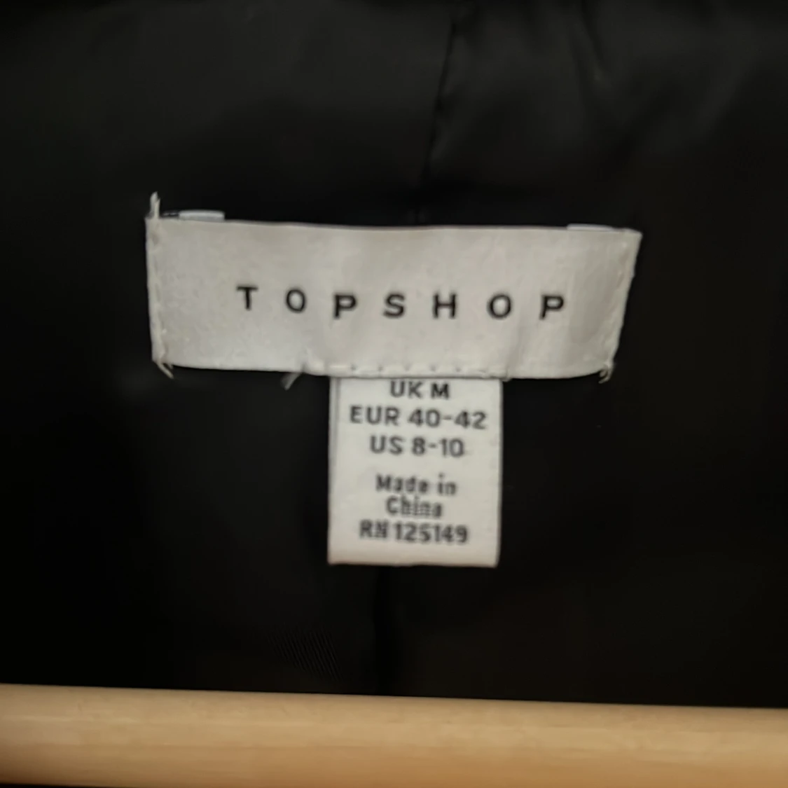 Skinimitation kavaj läder jacka - 91