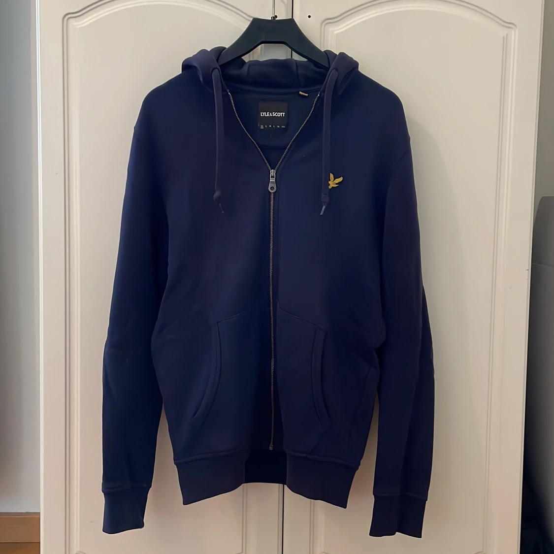 Mörkblå Lyle & Scott Zip Hoddie