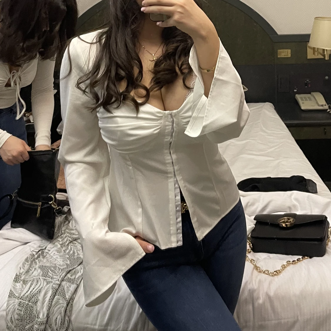 Topp, korsettstil - 90