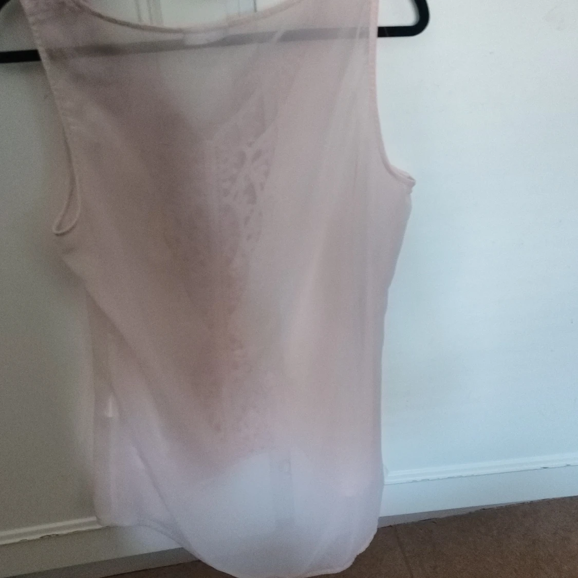 Blus med spets  - 90