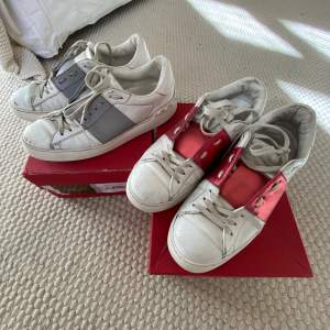 Coola valentino skor med box och dustbag💕VILL BYTA mot ett par höga eller mot något annat vid samma värde🥰(de gråa är sålda)