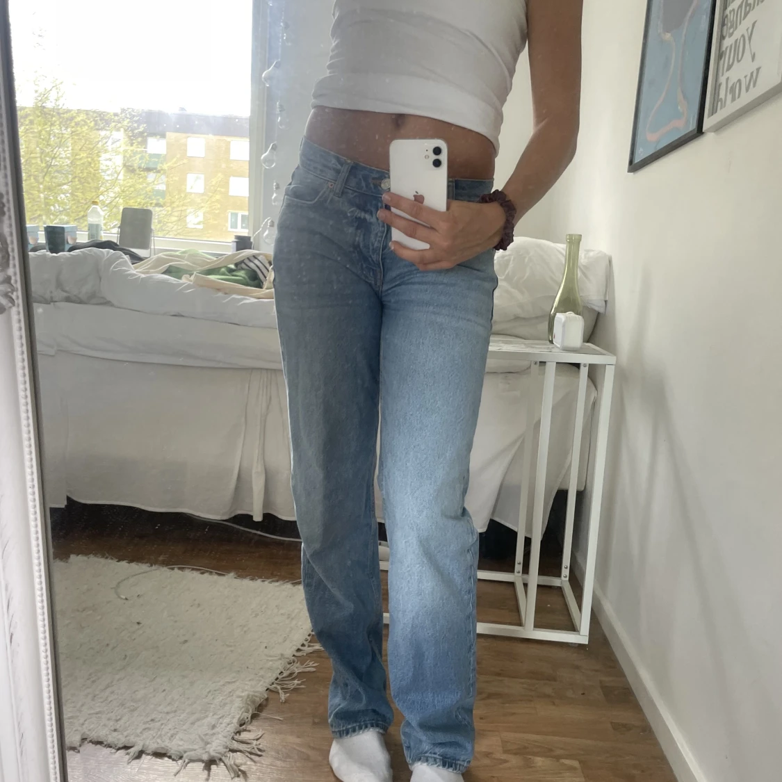 Lågmidjade jeans - 90