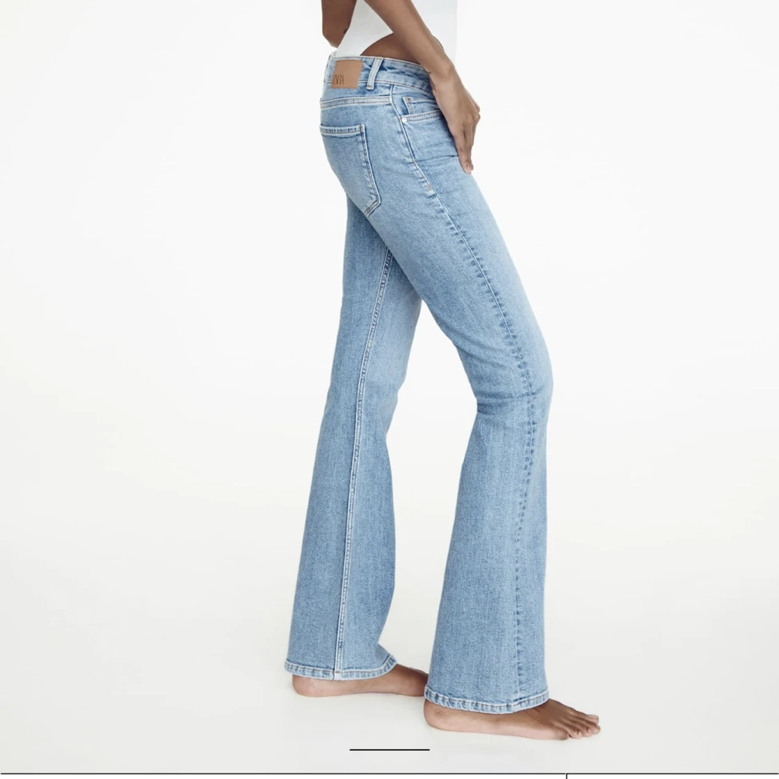 Lågmidjade jeans från zara  - 91