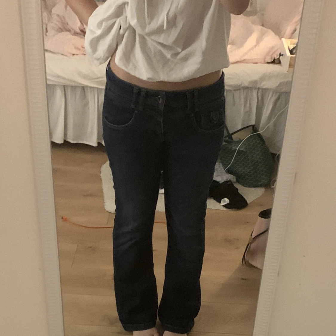 lågmidjade jeans!  - 91