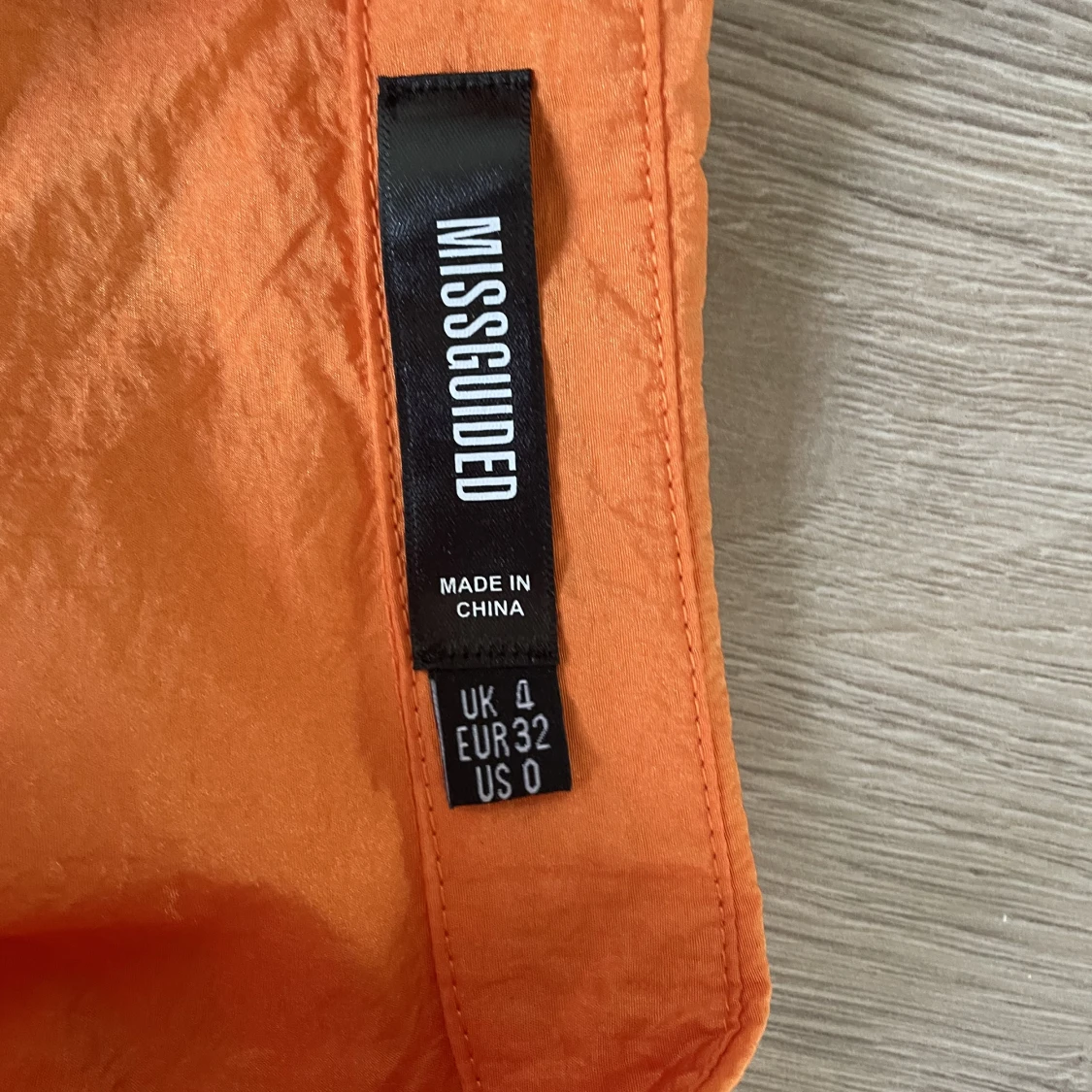 Oversized orange skjorta, ny - 90