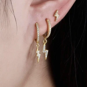 3 örhängen  - 3 superfina örhängen som är i materialet 925silver 