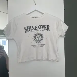 T-shirt med tryck från Pull & Bear. Storlek M.  Kan mötas upp i Stockholm annars står köparen för frakten!