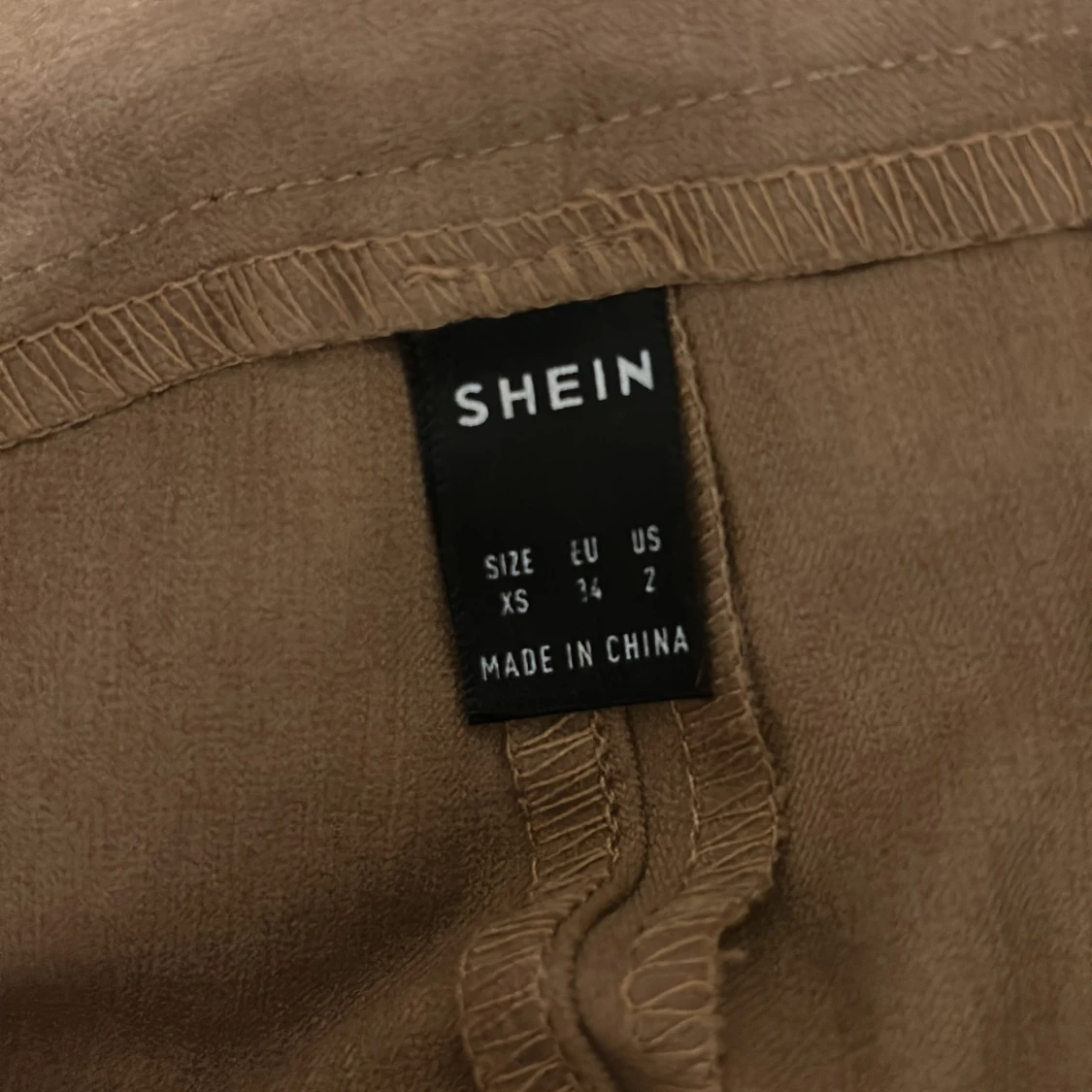 Kostym byxor, brun färg, - 91