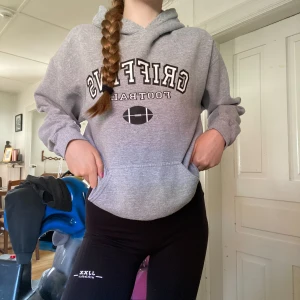 Vintage hoodie - Grå vintage hoodie