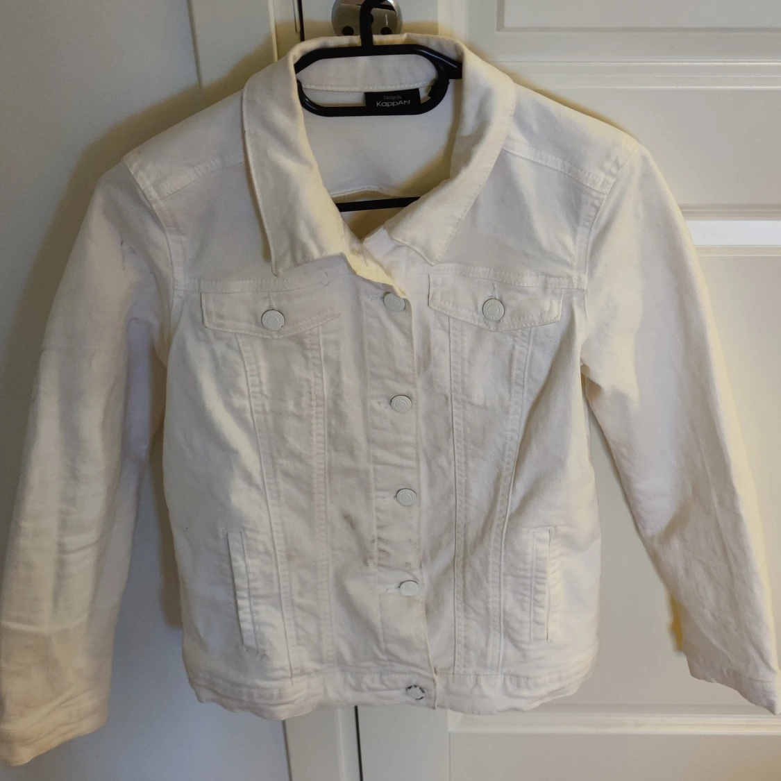 Jeans jacka vit - 91