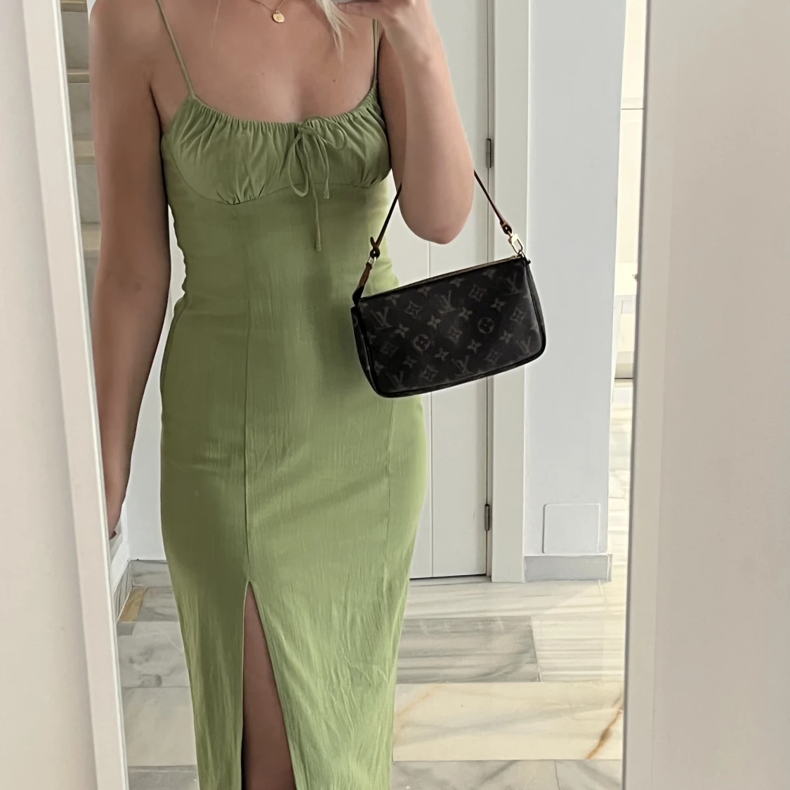 Grön klänning Zara