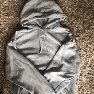 Snygg hoodie  - Använd, däremot inga defekter. Inget tryck men snyggt broderi på framsidan. 