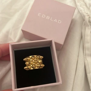 Edblad - ring med nitar ⚡️ - Helt ny Edblad ring, fick två i present så denna har aldrig kommit till användning!✨⚡️💕