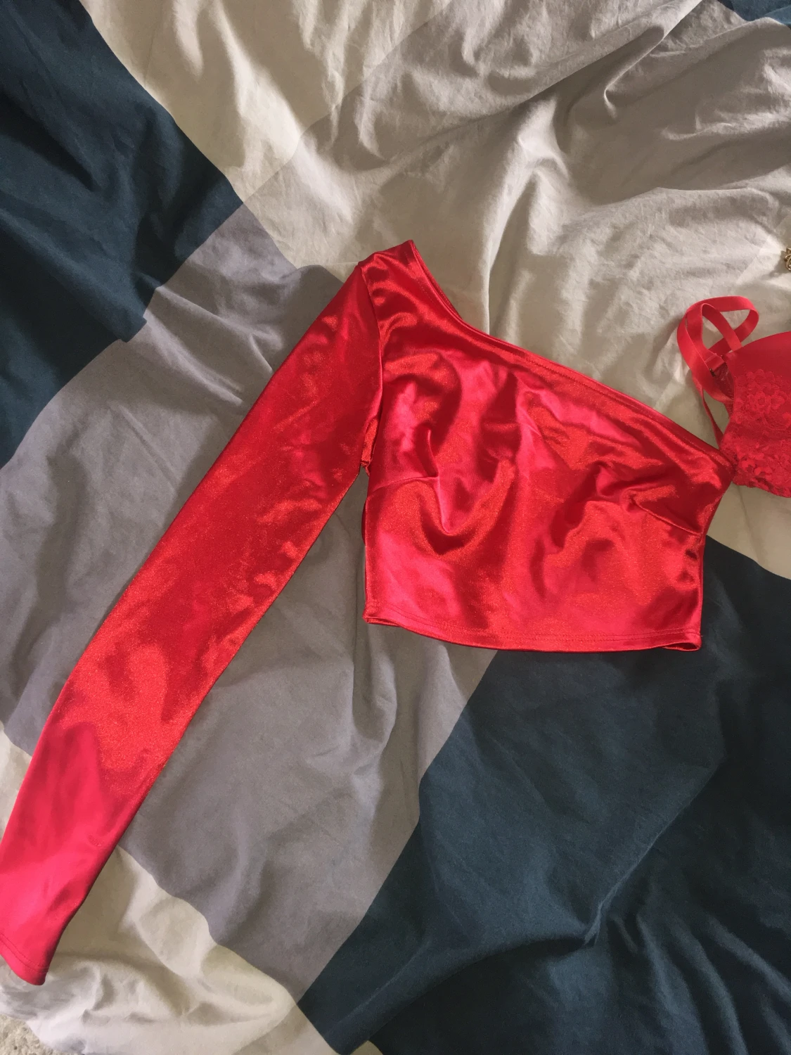Röd topp/tröja 