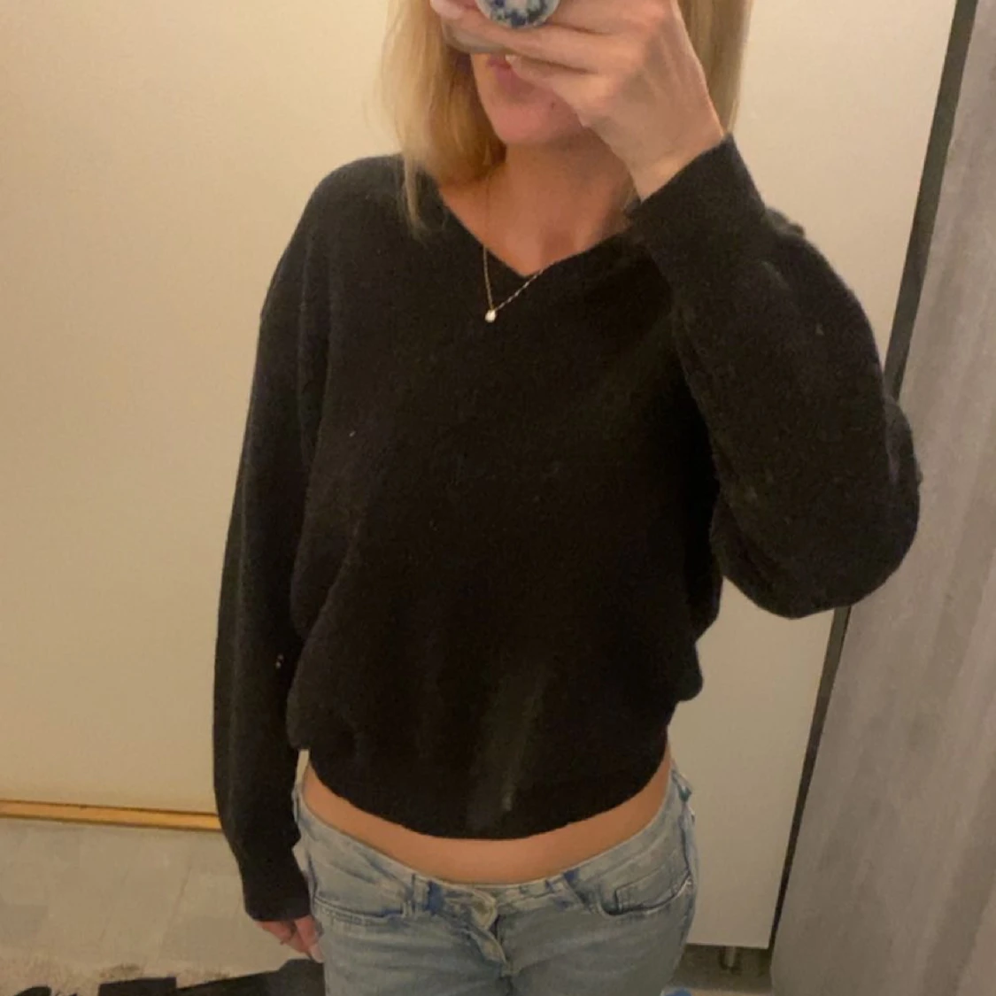 Stickad tröja - 90
