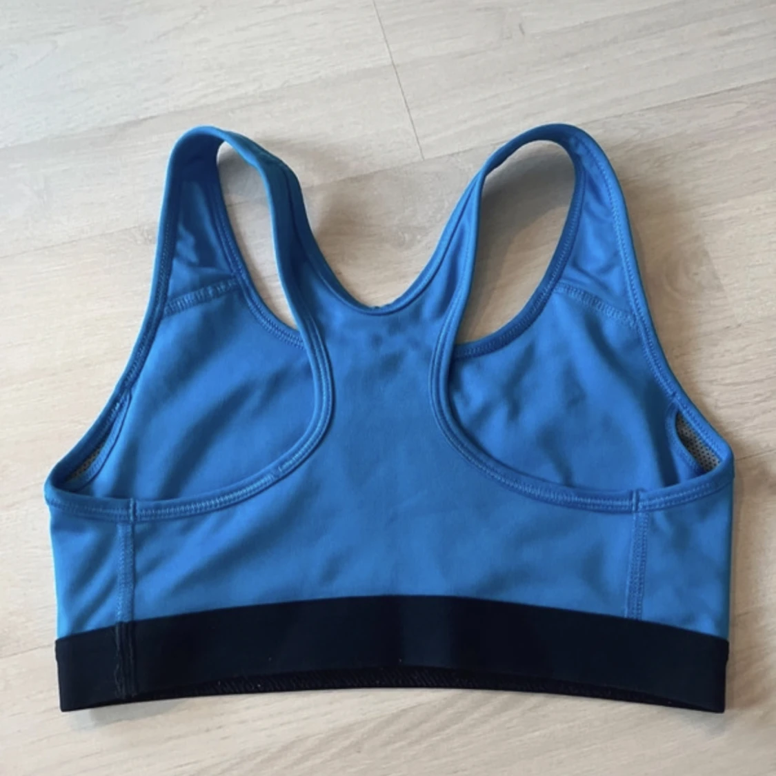 Blå sport-bh - 90