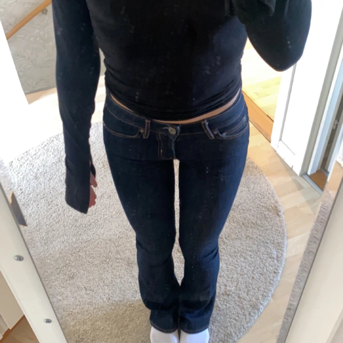  Low waist bootcut jeans   - 90