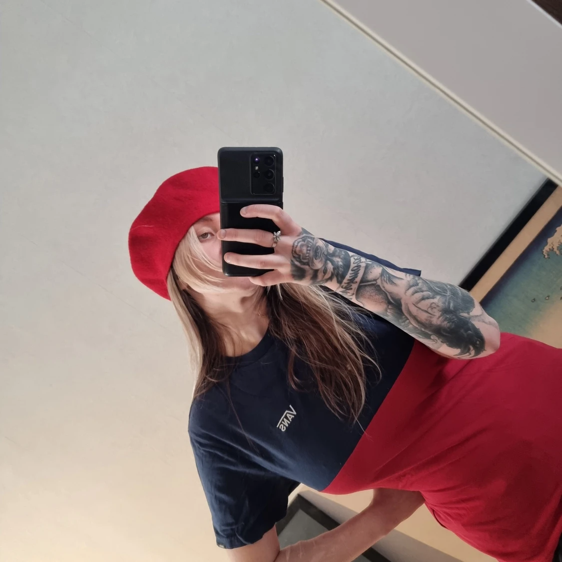 Vans broderad logga tshirt - 90