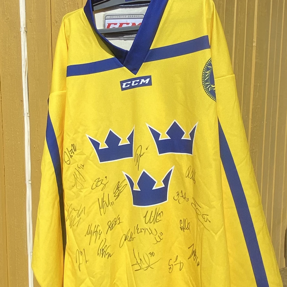 VM GULD TRÖJA SIGNERAD