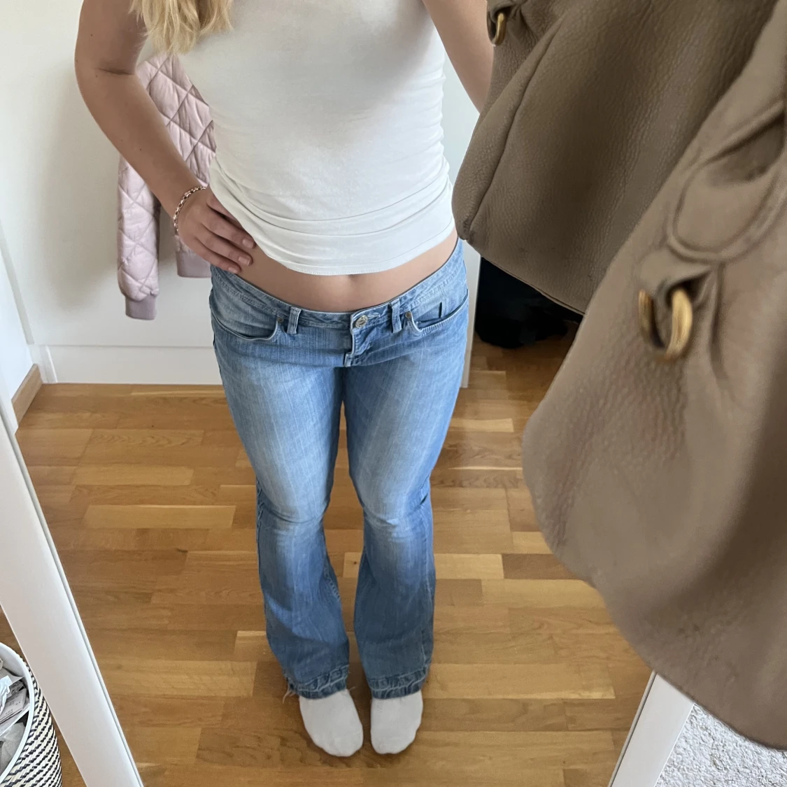 Lågmidjade jeans 