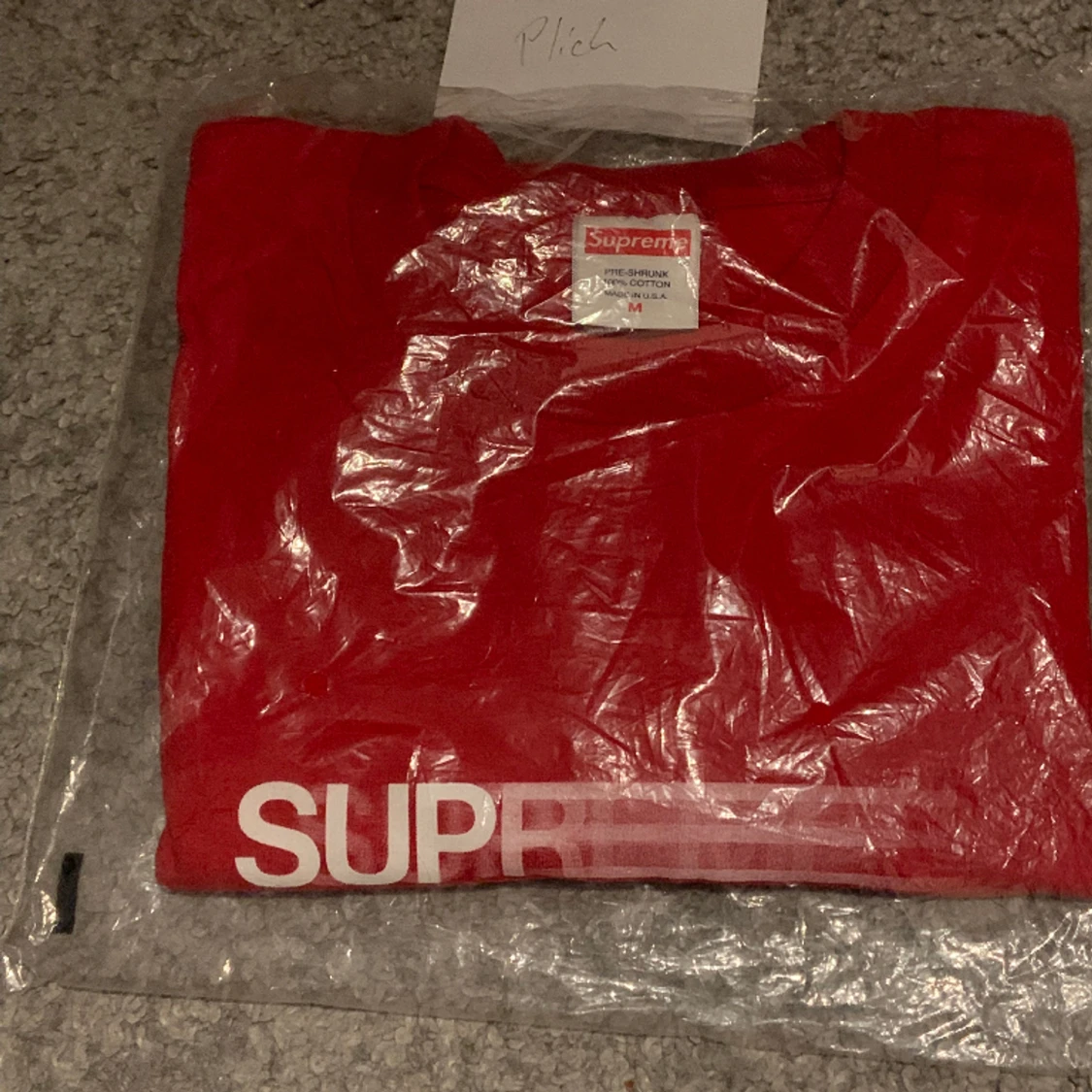 SUPREME MOTION LOGO SS20 (OÖPPNAD) - 90