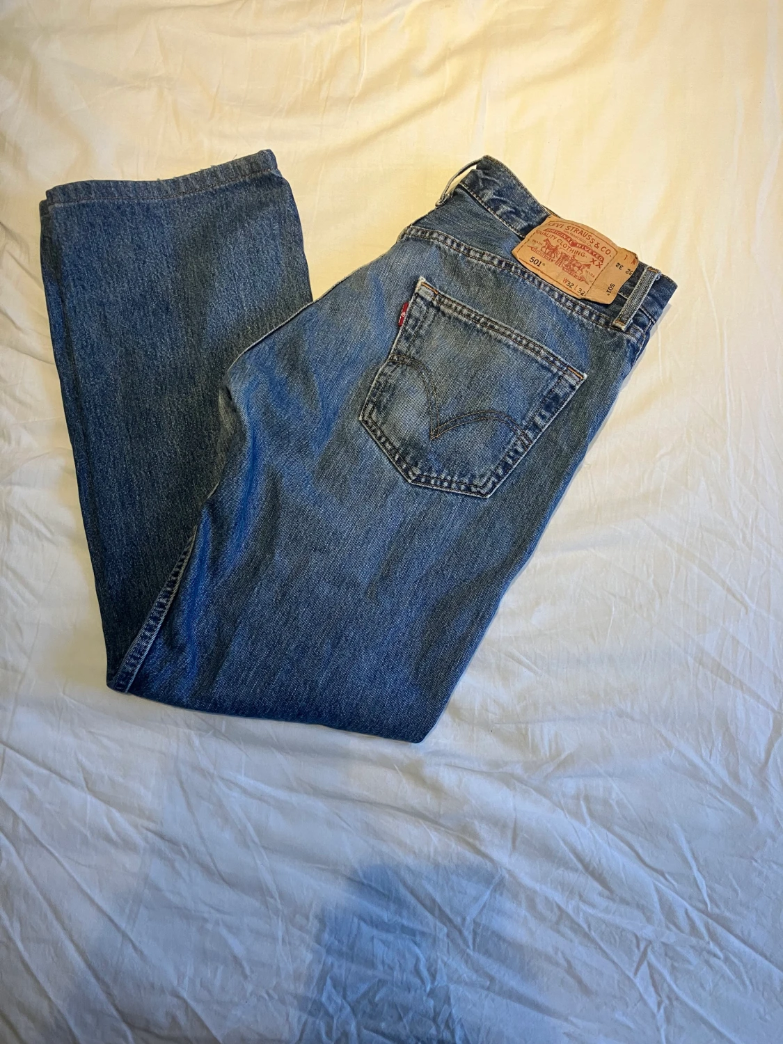 Levi's 501 med knappgylf (32x32) - 90