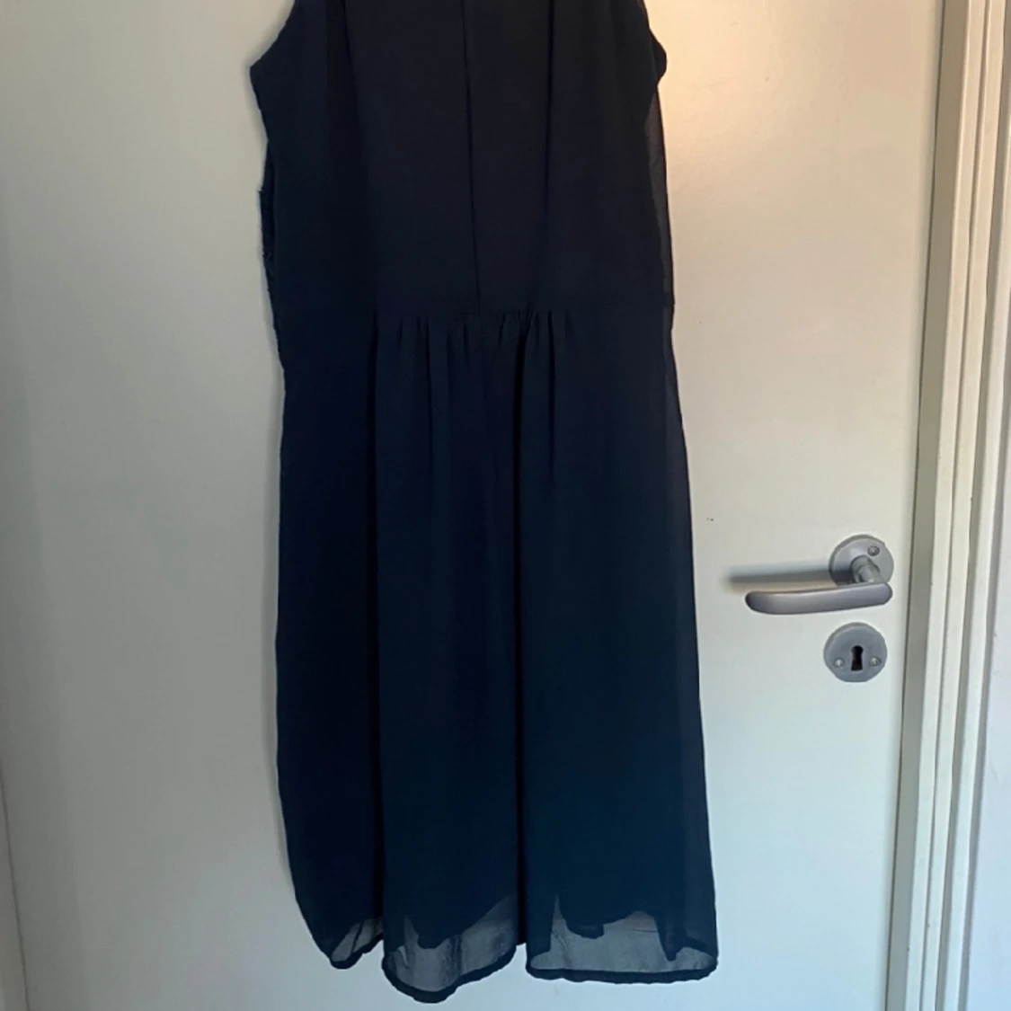 Marinblå klänning - 90