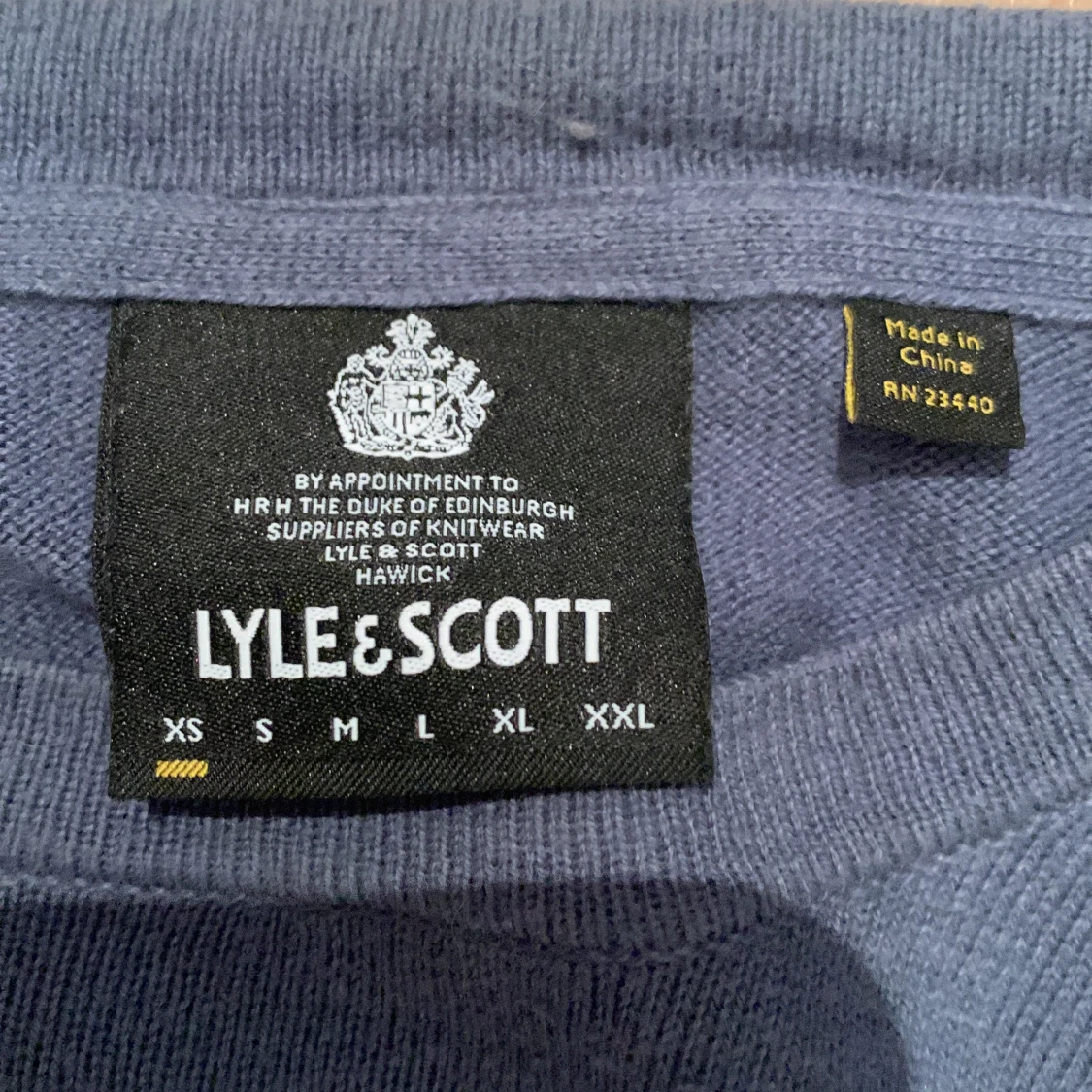 Lyle and Scott 100 % merino wool tröja - 91