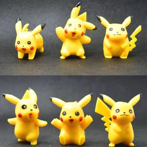 Pokémon figurer  - Mått ca 5.0*5.00cm/st  75kr/3st 