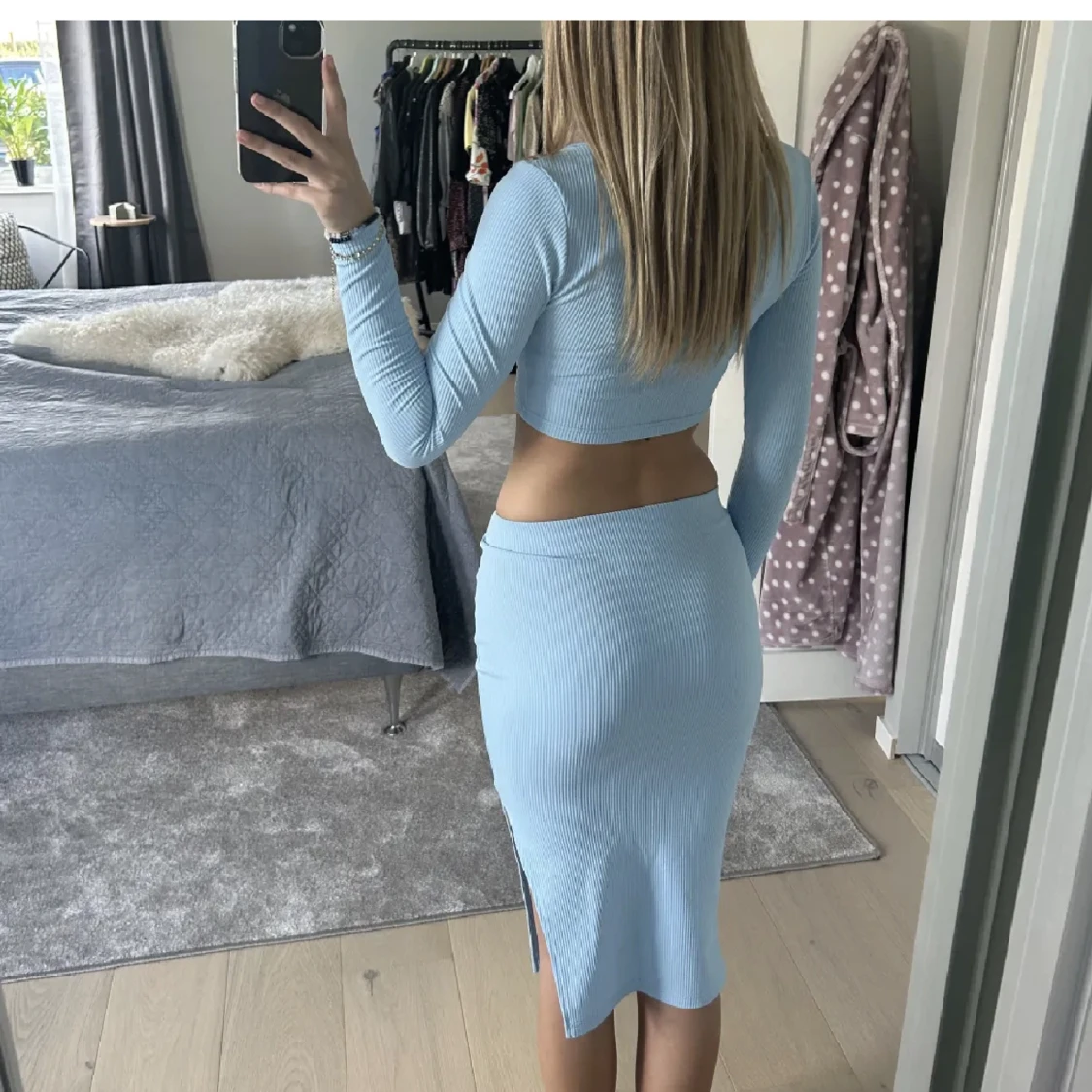 Set med kjol + topp - 90