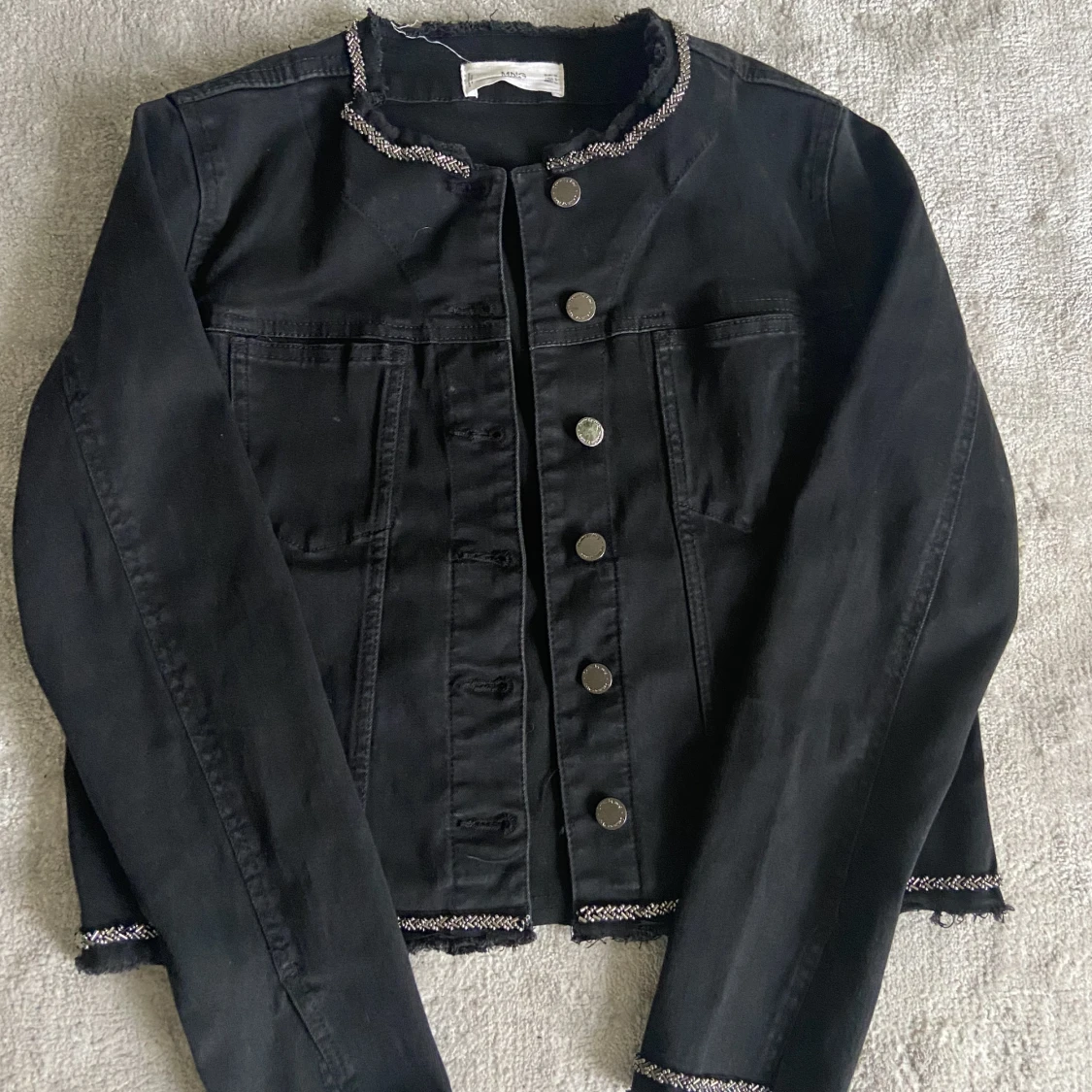 Svart jeans jacka - 91