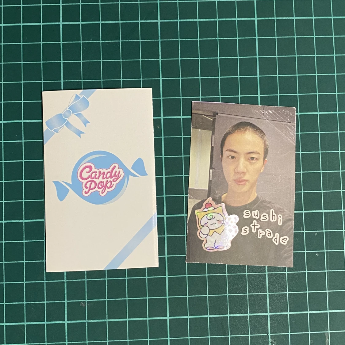 Kpop twice tzuyu candy pop lottery card  - 90