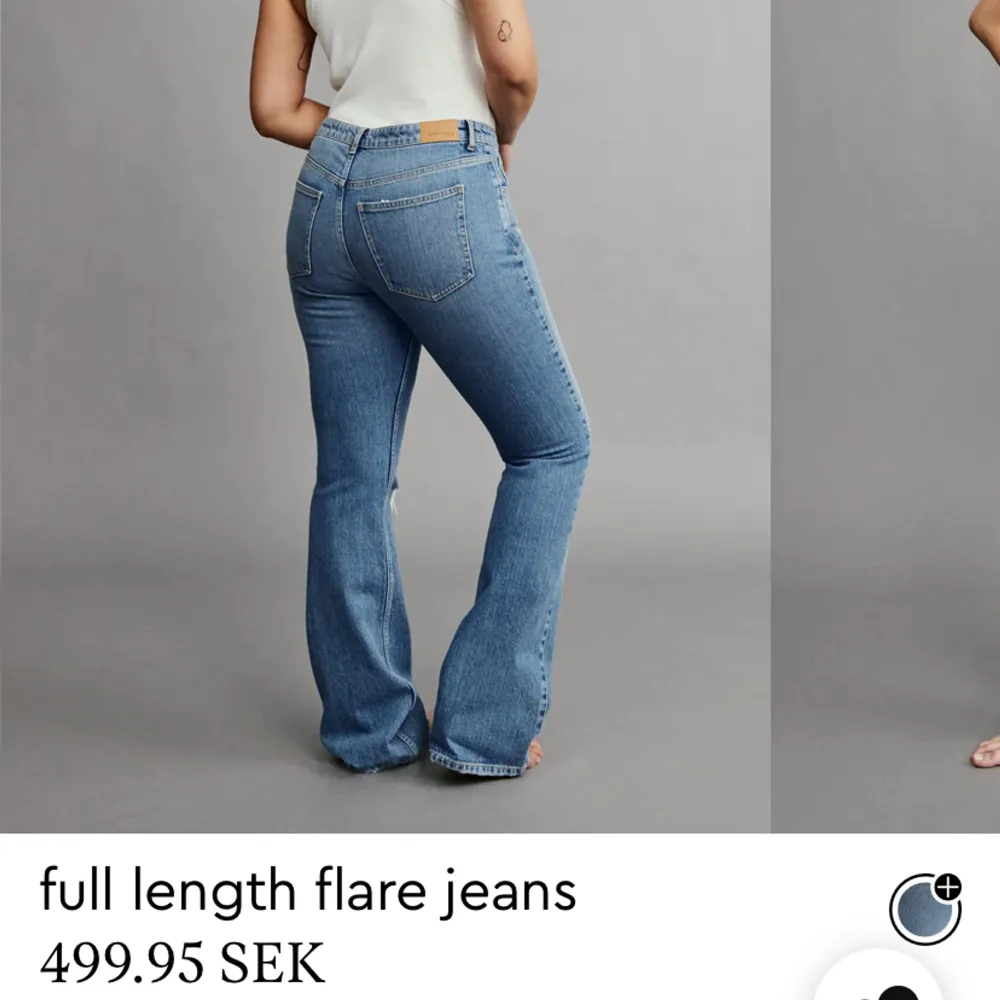 Säljer mina gina tricot jeans, har använt dom en gång men tyvärr är dom lite för tajta för mig storlek 38, skriv privat för fler bilder . Jeans & Byxor.