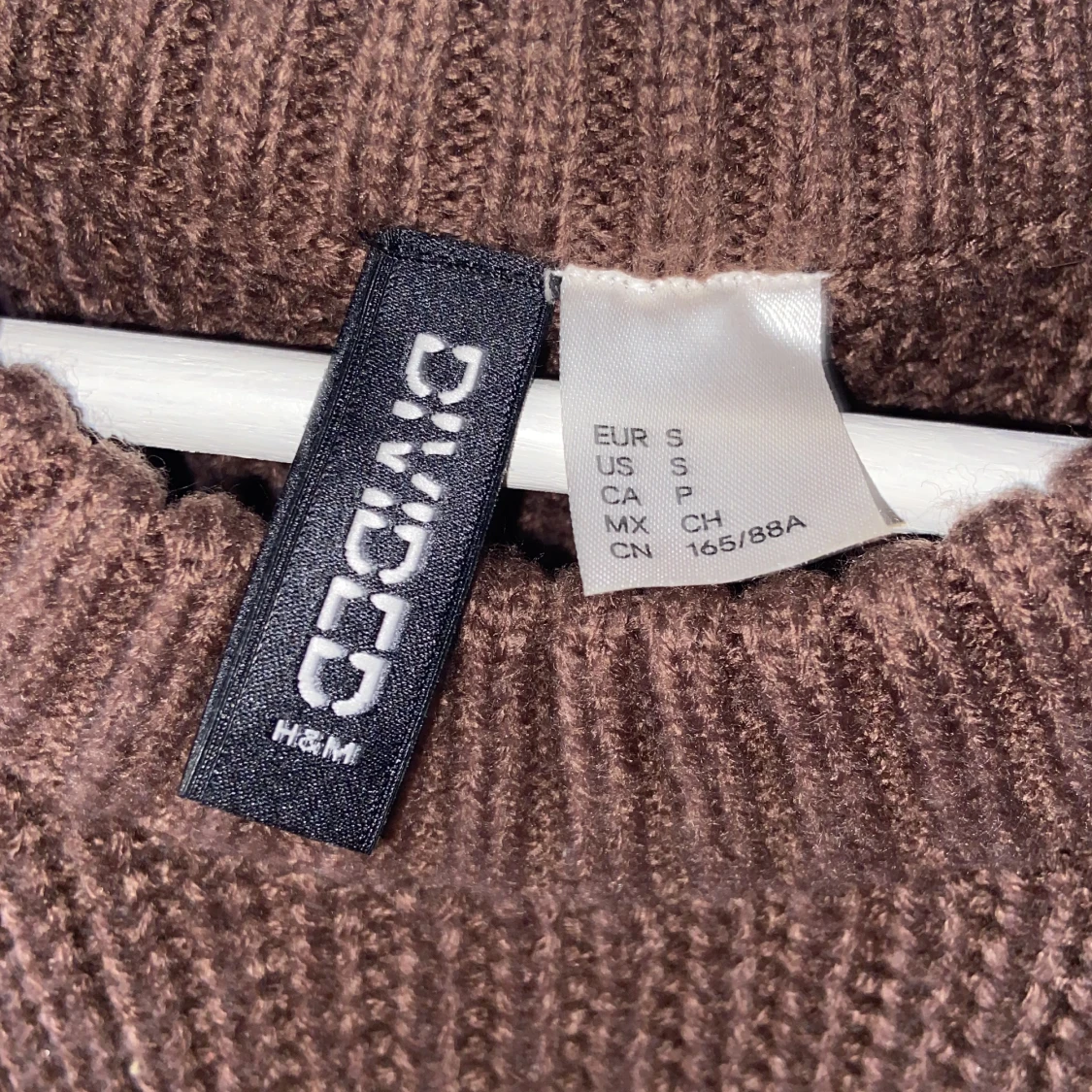 Croppad stickad vest - 90