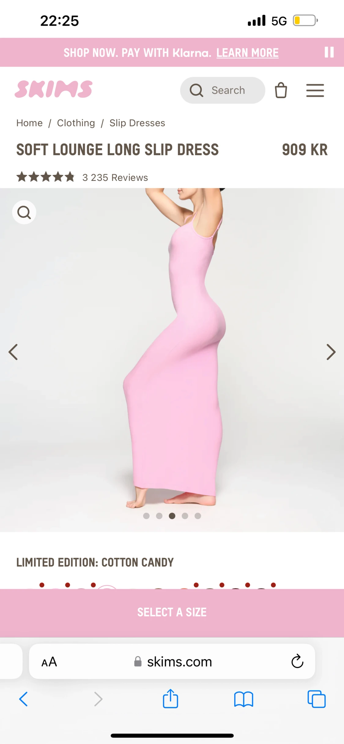 Skims klänning  - 90