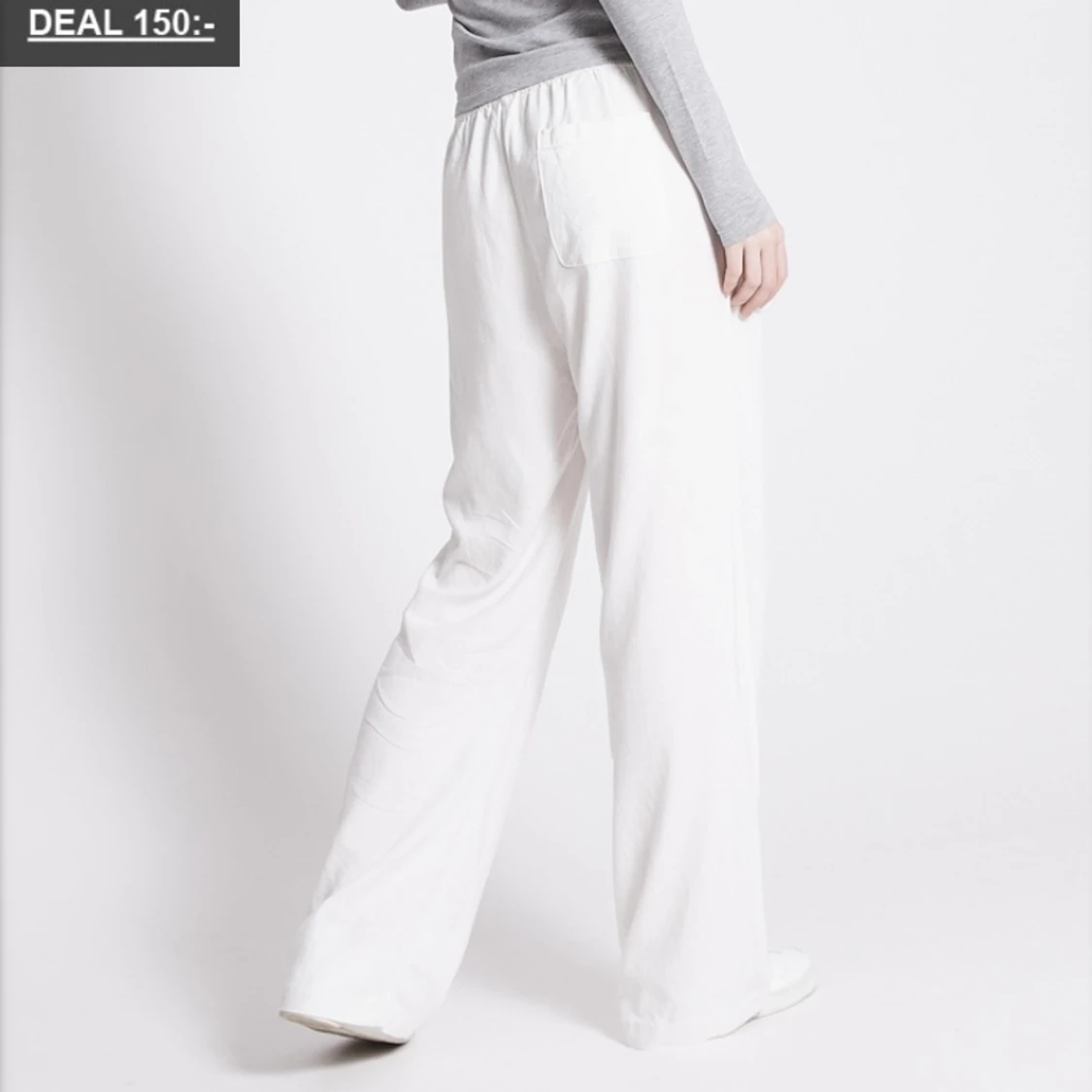 Svarta linnebyxor  - 91