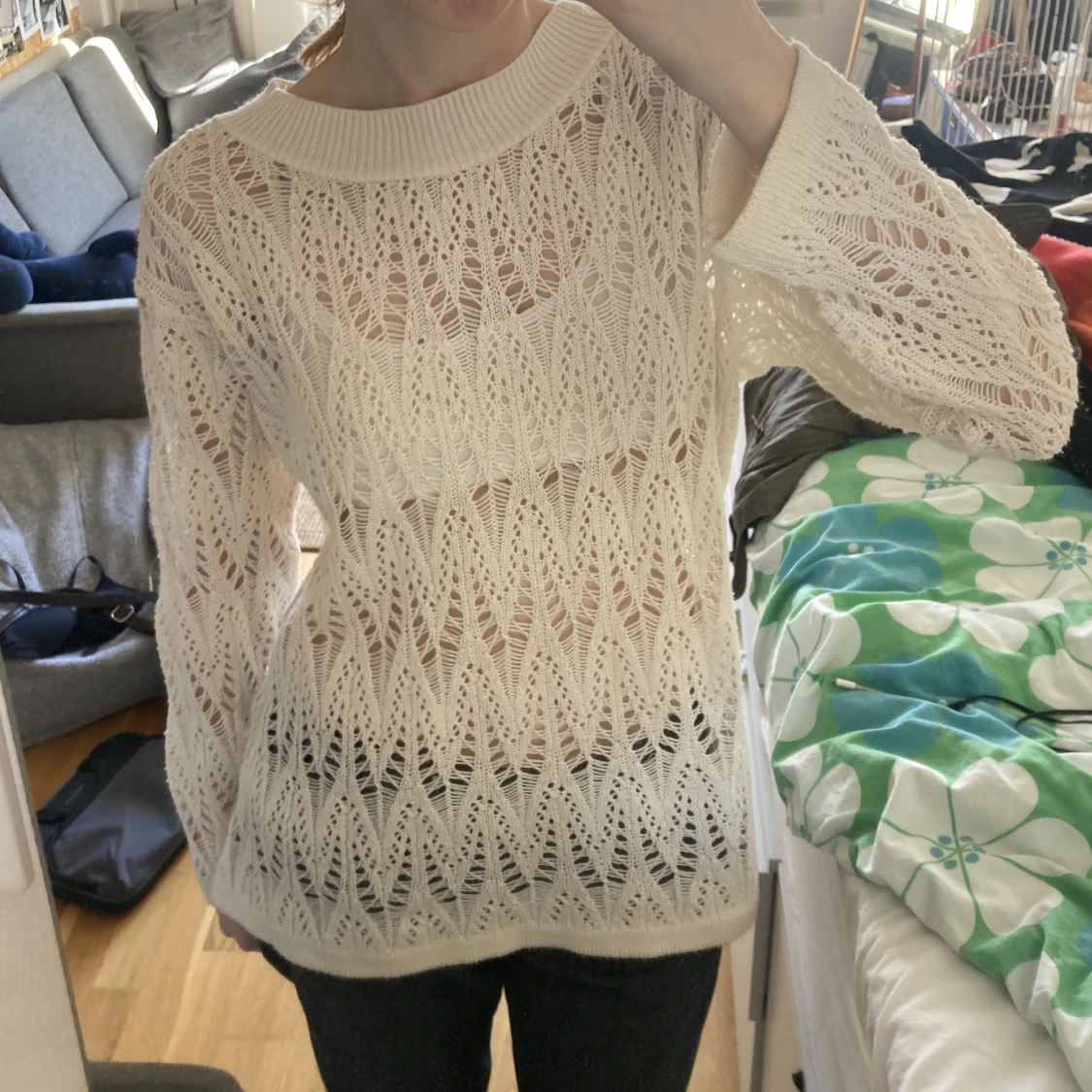 skitsnygg stickad tröja