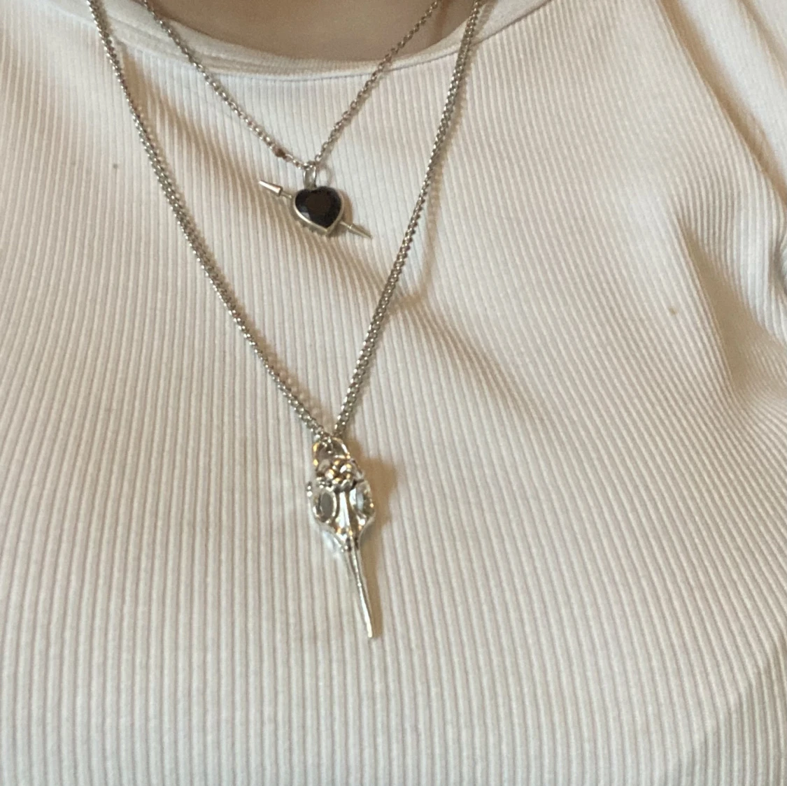 Egengjordt halsband  - 90