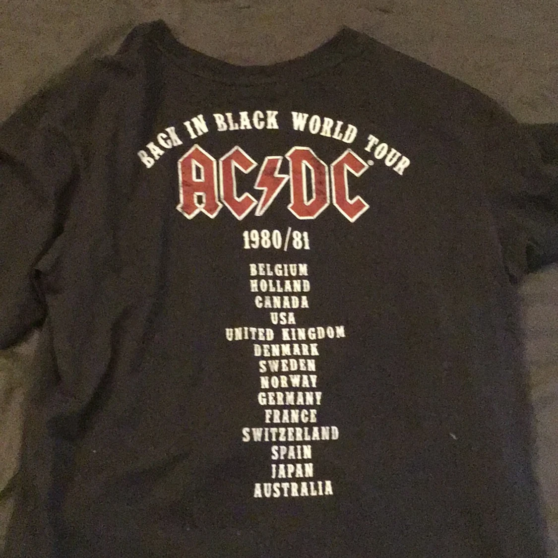 AC/DC tröja  - 90
