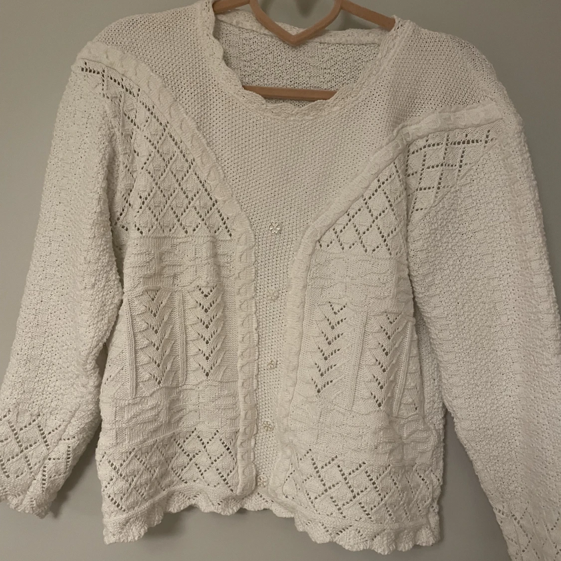 stickad tröja - 90