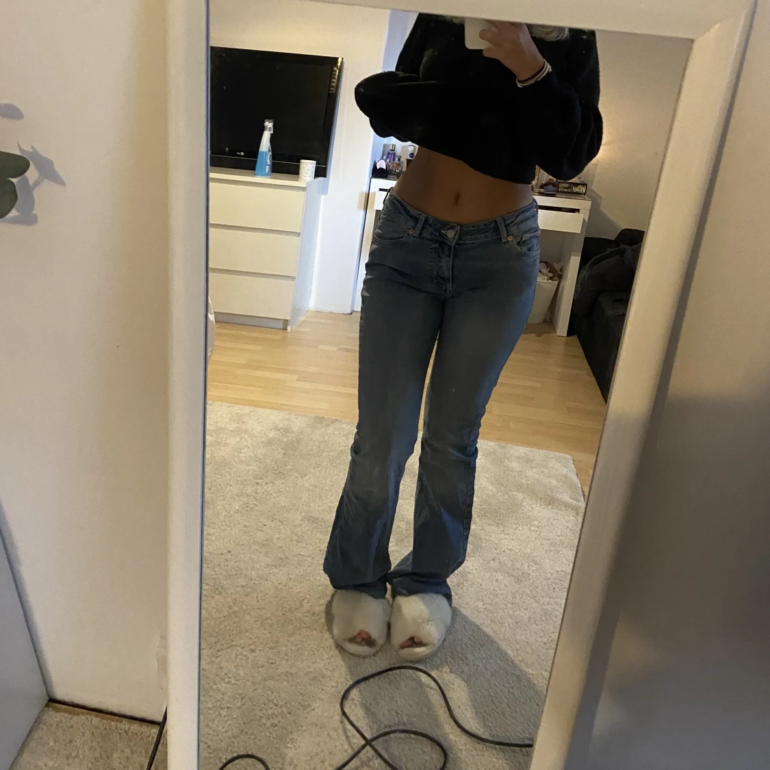 Bootcut Lågmidjade jeans
