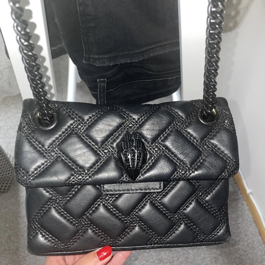 Kurt Geiger väska mini svart  - 90