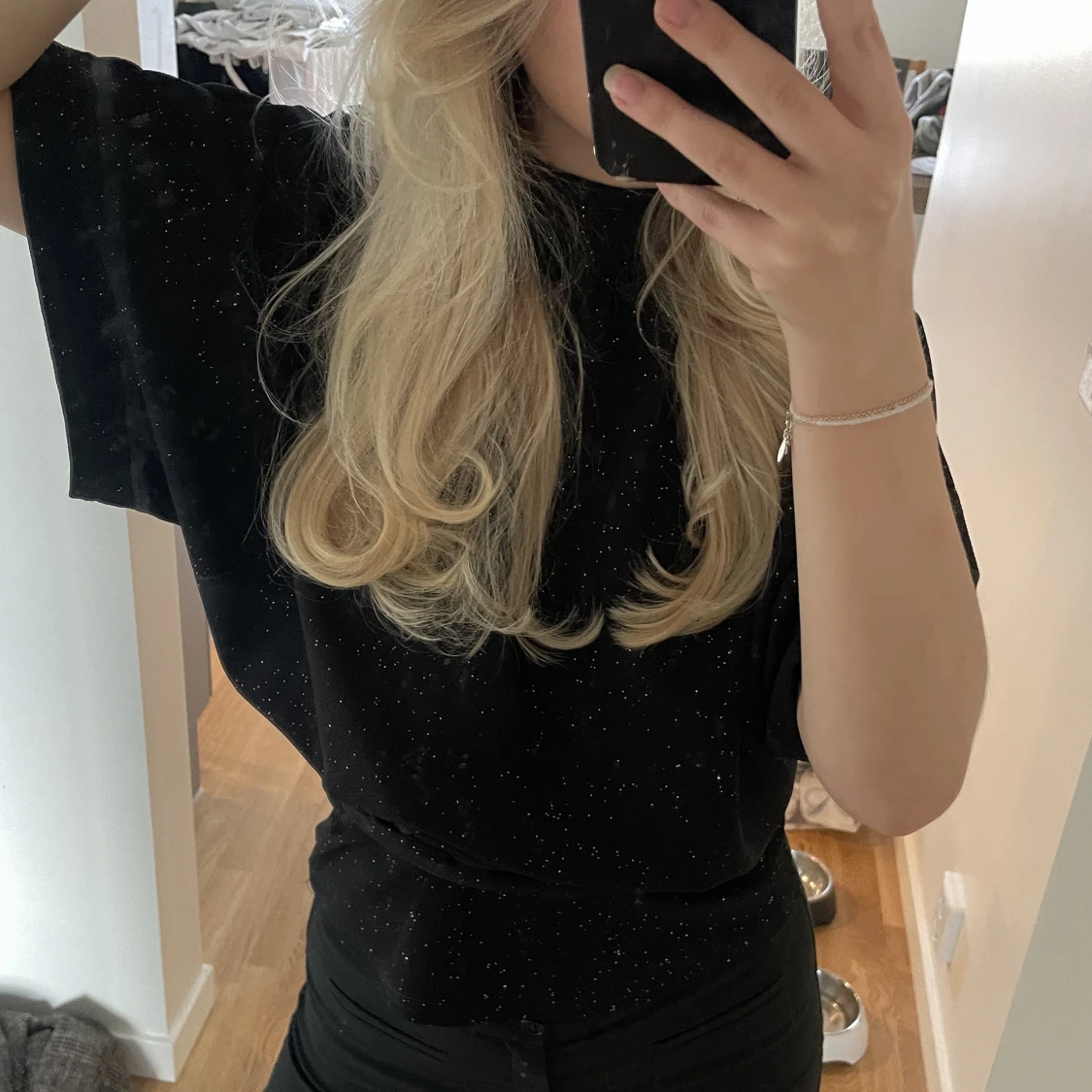 Glittrig topp💖💖 - 90