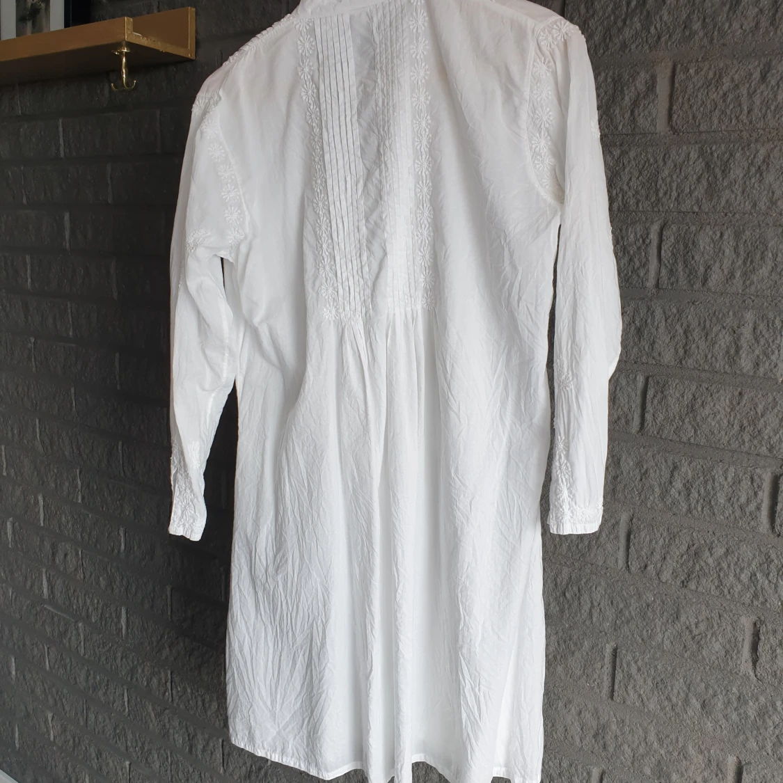 Vit sommarklänning  - 90